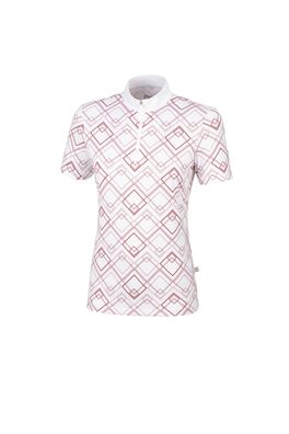 PIKEUR Kamilla Damen Turniershirts white/ noble rose Sportswear Collection 2023