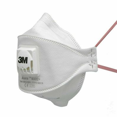 5x Mundschutz Maske FFP3 Atemschutzmaske Gesichtsmaske Ventil 3M™ Aura™ 9332+