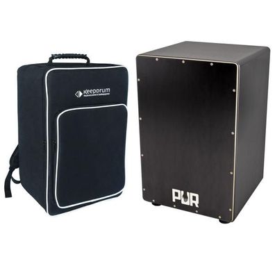 Pur PC1066 Vision One Black Cajon mit Tasche