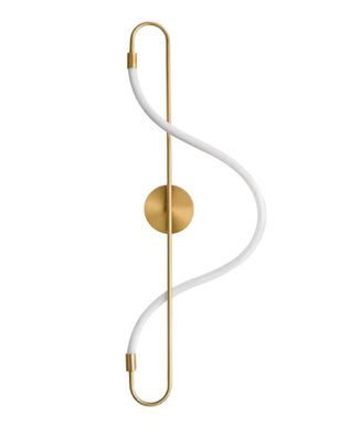 Toolight Wandlampe App858-W Lang Gold Led 1-Lichtquelle 30X15X78Cm