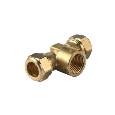 FL T-Stück mit IG VSH SUPER 18mm x Rp1/2 x 18mm MS