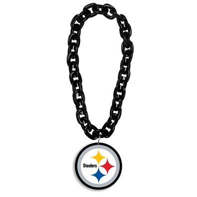 NFL Pittsburgh Steelers FanChain Kette von FanFave 3D Big Logo 847624084661