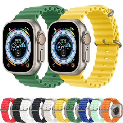 Apple Watch - Ocean LoopArmband für Apple Watch 3 4 5 6 7 8 9 SE Ultra Ersatzar
