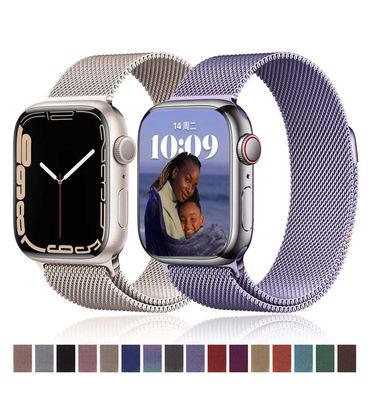Apple Watch - Milanaise ArmbandArmband für Apple Watch 3 4 5 6 7 8 9 SE Ultra E
