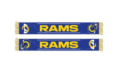 NFL Schal Los Angeles Rams Fanschal Scarf HD Knitted Jaquard 5056146896033