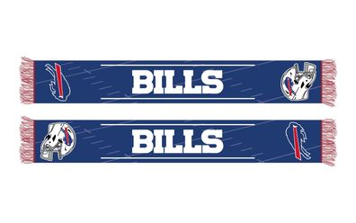 NFL Schal Buffalo Bills Fanschal Scarf HD Knitted Jaquard 5056146897054