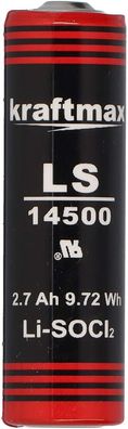 Xcell Kraftmax Lithium 3,6V Batterie LS14500 AA Mignon