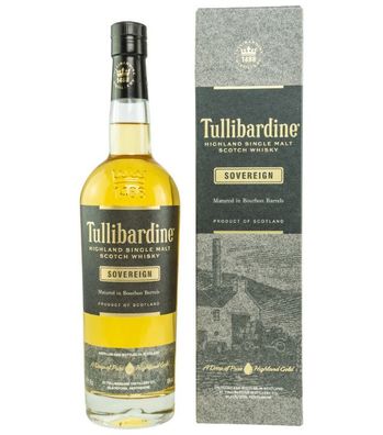 Tullibardine Sovereign Highland Single Malt Whisky (43 % Vol., 0,7 Liter) (43 % Vol.,