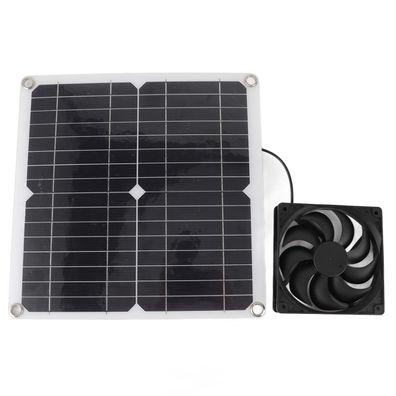 Solarpanel-Lüfter, leicht, tragbar, solarbetriebenes Lüfter-Set