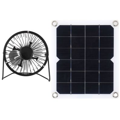 10-W-Solarpanel mit Kühlventilator, Photovoltaik-Solarpanel