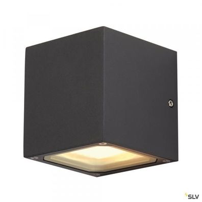232535 SITRA CUBE, Outdoor Wandleuchte, TCR-TSE, IP44, anthrazit, max. 18W