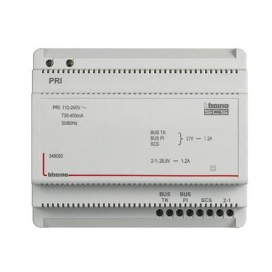 346050 Netzgerät 2-Draht mit integriertem Videoadapter. Für Audio- und Vid...
