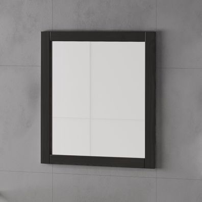 Spiegel Holzrahmen Kiefer massiv lackiert 62x70x3 cm Valencia