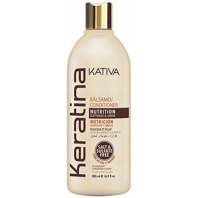 Kativa Keratina Conditioner Nutrition, Softness & Shine 500 ml