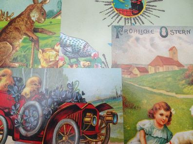 AK Villa Arte Nostalgic Cards Admos Fröhliche Ostern - Set-Auswahl -