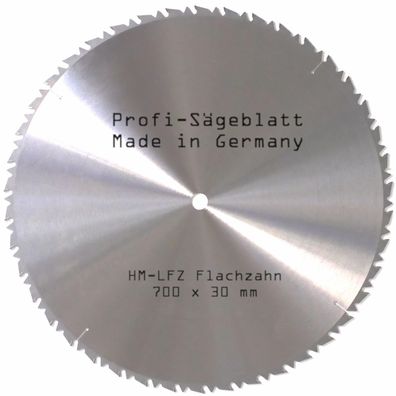 HM LFZ Sägeblatt 700 x 30 mm Kreissägeblatt für Brenn-Holz-Säge