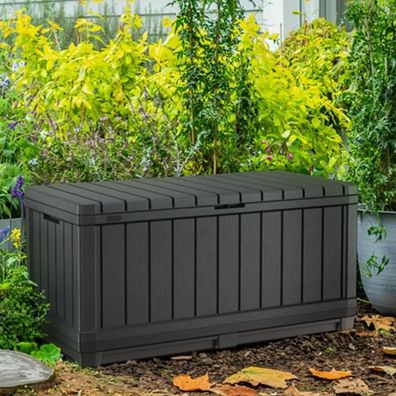 Keter Gartentruhe Kentwood 350 L Anthrazit