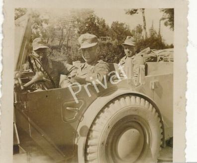 Foto WK II Wehrmacht Panzerdivision Erkungungsfahrt Bagnoli Italia 1941H1.64