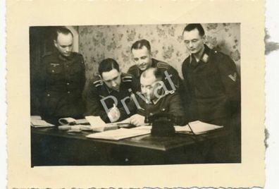 Foto WK II Wehrmacht Militärs Verträge Treffen Neapel Januar 1942 Italia H1.64