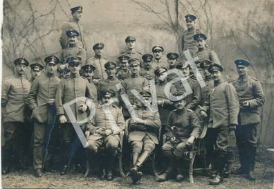 Foto WK I Soldaten Offizierskasino I 6. Infanterie Regiment April 1915 H1.38