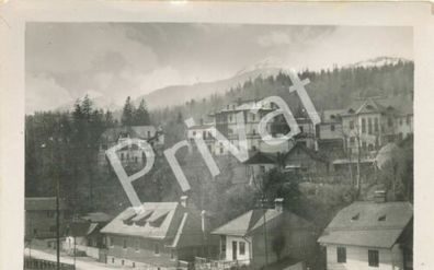 Foto WK II Dorf Dorf in den Karpaten 1941 Balkan H1.43