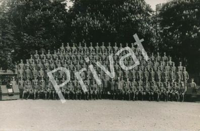 Foto WK II PK Soldaten Offiziere Gruppenfoto Polen Polska H1.14