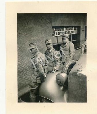 Foto WK II Wehrmacht Panzerdiv. Iling, Heymann Neubert Mercedes Italia H1.64