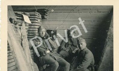 Foto WK II Wehrmacht Soldaten Telefonvermittlung Übung Rottweil H1.0