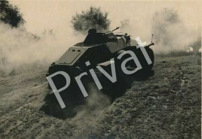 Foto WK II Wehrmacht Manöver 1936 Panzer char Tank Übung H1.0
