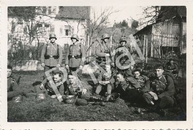 Foto WKII Batl. Übung 1936 Allensbach 10. Komp Infanterie Regiment 14 H1.03