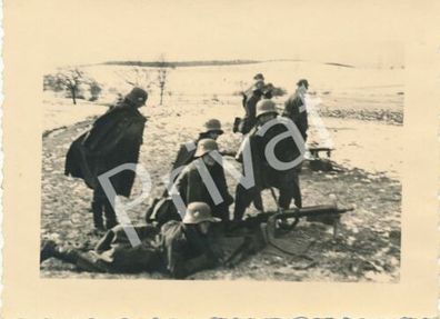 Foto WK II 1936 Schießen Weiterdingen 10. Komp Infanterie Regiment 14 H1.03