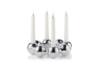 Kerzenleuchter Kerzenständer "PEARL" Aluminium - Philippi Design