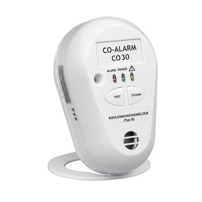 CO30 Kohlenmonoxidmelder (CO-Alarm), CO-Melder mit Langzeit Lithium-Batterie
