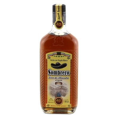 Sombrero / Tequila Mandel Likör / 20% Vol. 0,7 ltr. / Licor de Almond