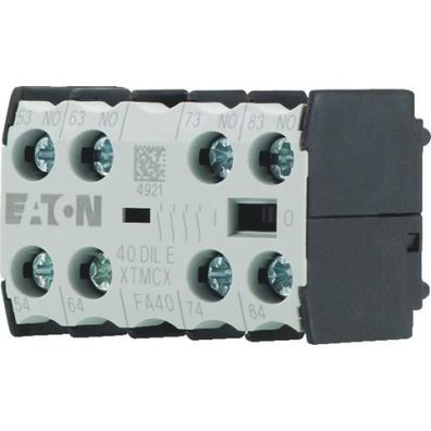Eaton Electric 40DILE Hilfsschalterbaustein, 4 -polig, 4 S, Frontbefestigung...