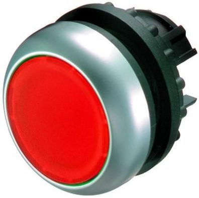 Eaton Electric M22-DRL-R Leuchtdrucktaste, RMQ-Titan, flach, rastend, rot, u...
