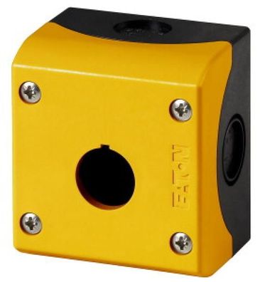 Eaton Electric M22-IY1 Aufbaugehäuse, gelb, 1 Einbaustelle