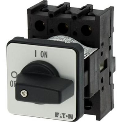 Eaton Electric P1-25/ E EIN-AUS-Schalter, P1, 25 A, Einbau, 3-polig, mit schw...