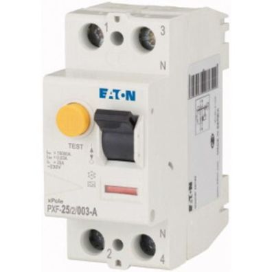 Eaton Electric PXF-25/2/003-A FI-Schalter, 25A, 2p, 30mA, Typ A