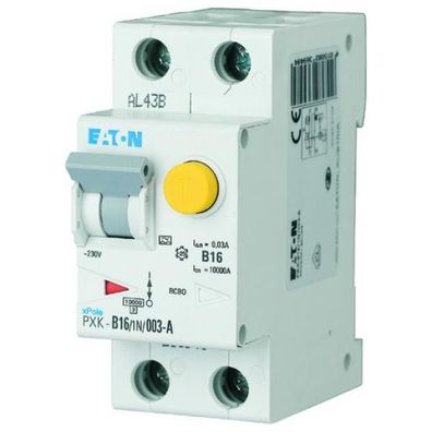 Eaton Electric PXK-B16/1N/03-A FI/ LS Kombination, 16 A, 300 mA, LS-Charakter...