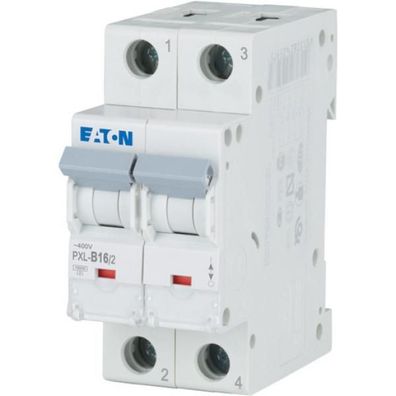 Eaton Electric PXL-B16/2 Leitungsschutzschalter, 16 A, 2p, Charakteristik: B