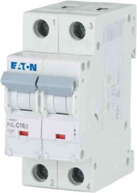 Eaton Electric PXL-C16/2 Leitungsschutzschalter, 16 A, 2p, Charakteristik: C