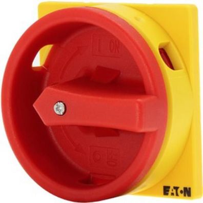 Eaton Electric SVB-P3 Griff, rot/ gelb, abschließbar, für Vorhängeschloss, ...