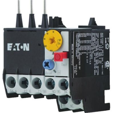 Eaton Electric ZE-1,6 Motorschutzrelais, Ir= 1 - 1.6 A, 1 S, 1 Ö, Direktanbau