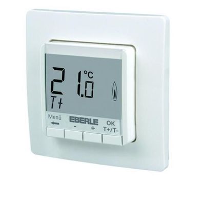 Eberle FIT np 3R / weiß UP-Thermostat als Raumregler, AC 230V, 1Schliesser, ...