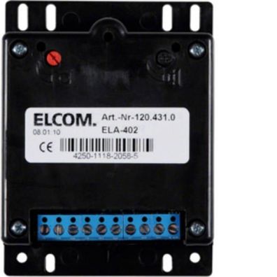 Elcom 1204310 ELA-402 Türlautsprecher EB 1 + n schwarz