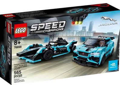 Lego 76898 Formula E Panasonic Jaguar Racing GEN2 car & Jaguar I-PACE eTROPHY