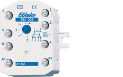 Eltako S81-002-230V Stromstoßschalter 230V. 2 Wechsler 10A/250V AC