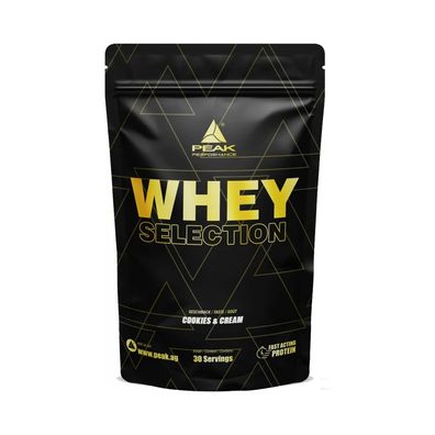 Peak Whey Selection (900g) Cookies and Cream