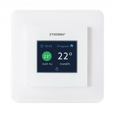 eTOUCH-eco Thermostat mit Touchpad & Programm, 5-35°C, 16A